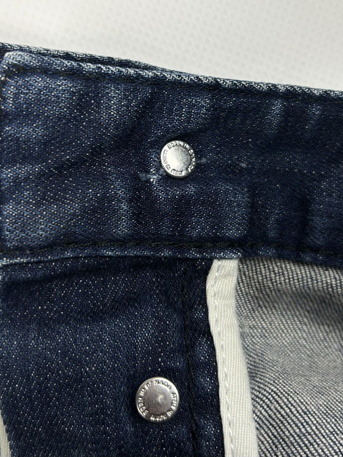 Dsquared2 Luxury Dsquared2 Navy Washed Jeans Made In Italy Size US 29 - 14 Thumbnail