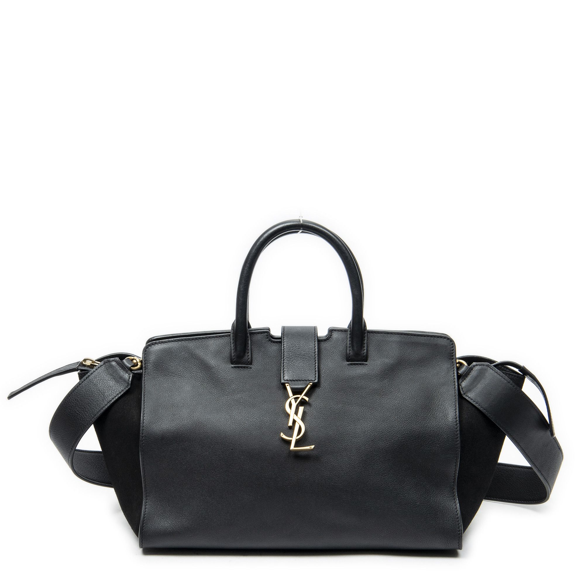 YVES Saint Laurent Downtown Cabas in Black, Women's