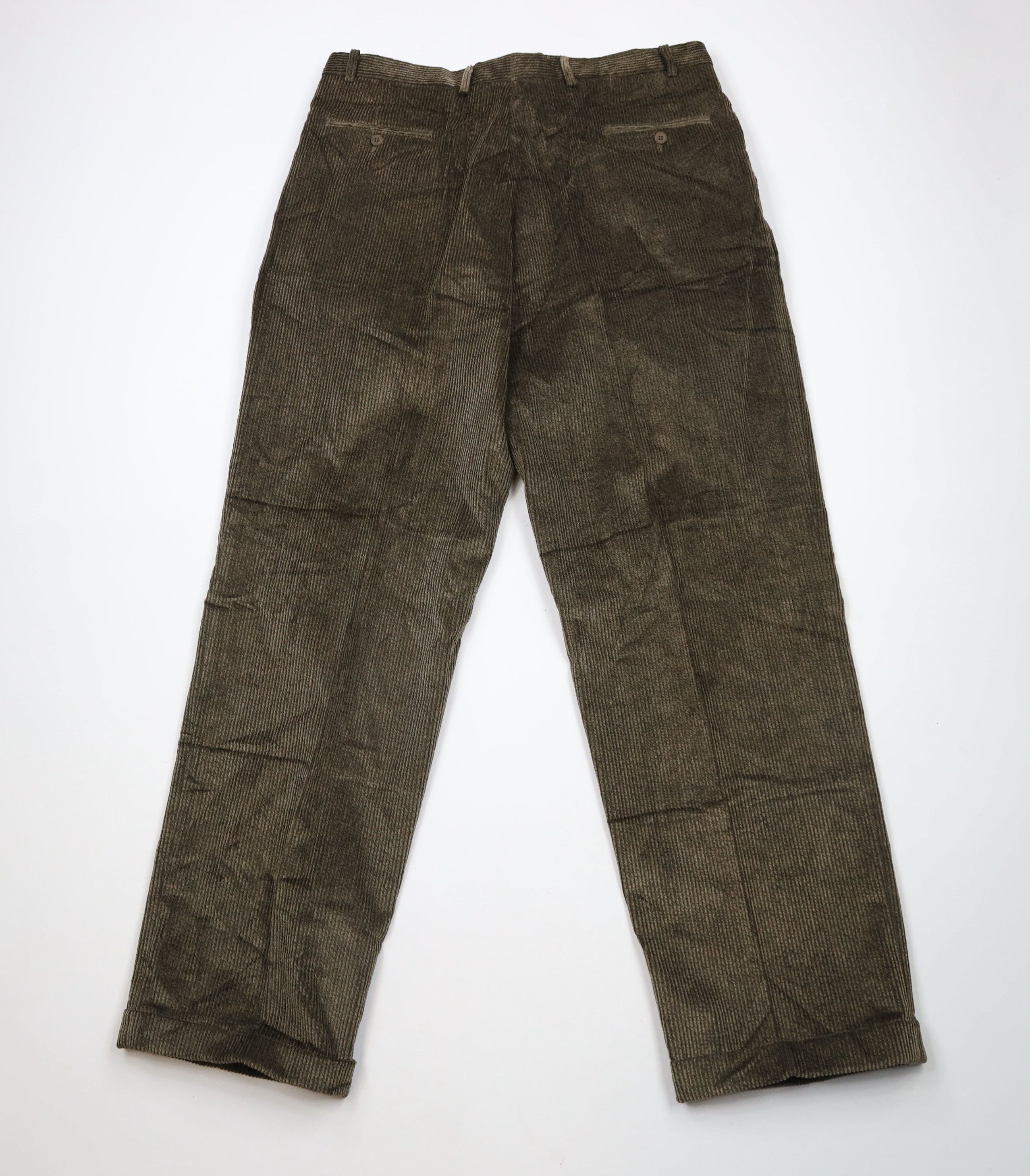 Vintage Vintage 90s Streetwear Wide Leg Corduroy Chino Pants USA Size US 40 / EU 56 - 9 Thumbnail