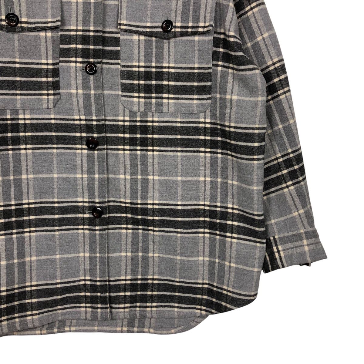 Japanese Brand 📌Vintage Button Jacket Tartan Design GU Japan Issey Miyake Size US XL / EU 56 / 4 - 6 Thumbnail