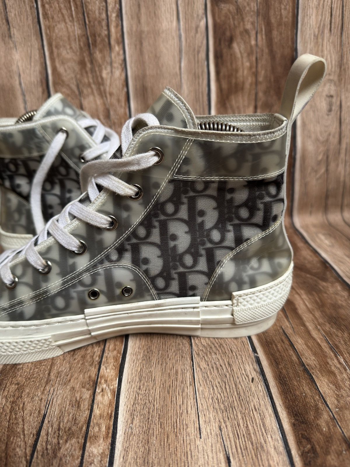 Dior b23 Oblique trainers black/white Size US 7.5 / EU 40-41 - 14 Thumbnail