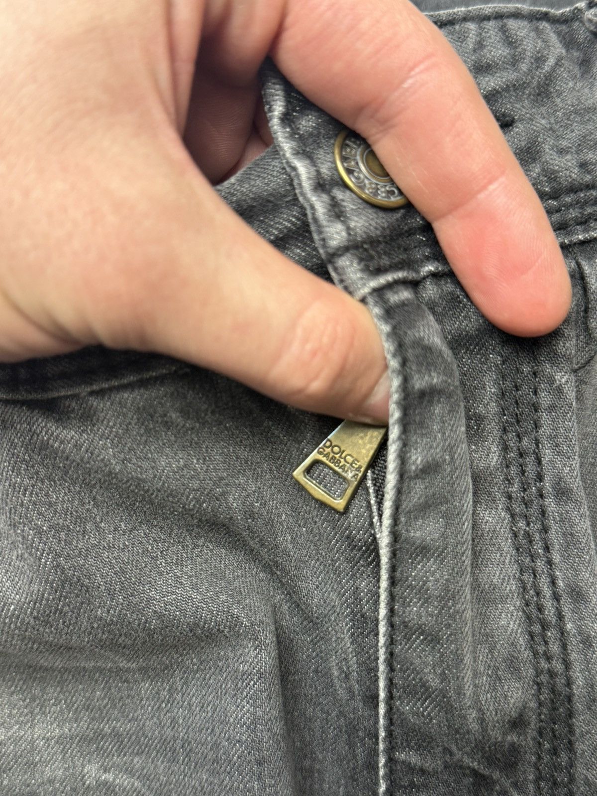 Dolce & Gabbana Vintage Dilce & Gabbana Denim Pants Y2K Size US 34 / EU 50 - 16 Thumbnail