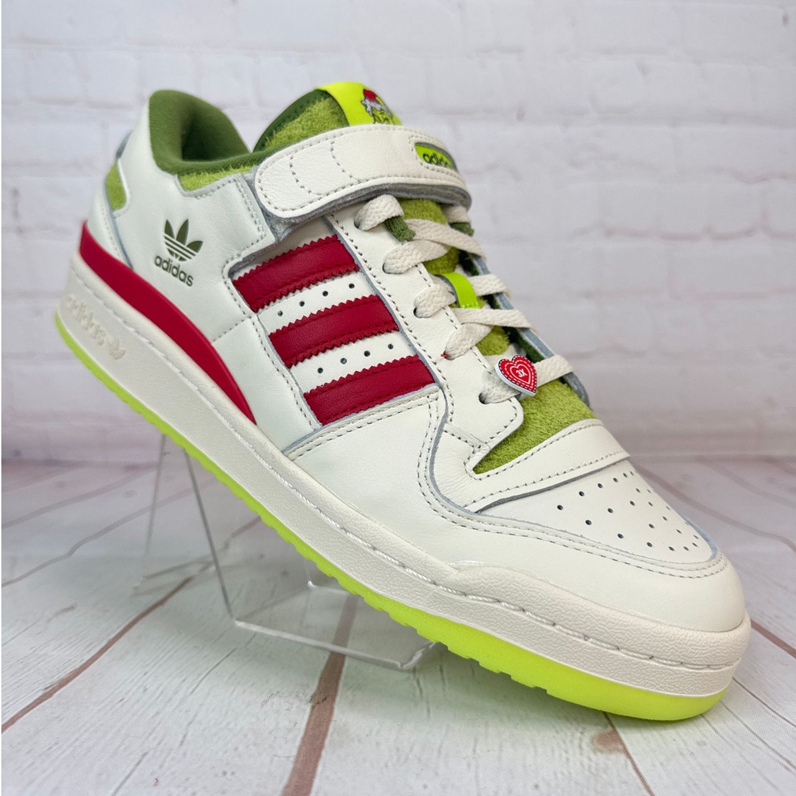 Adidas Adidas Forum Low x The Grinch Shoes M Size 8.5/W Size 9.5 Size US 8.5 / EU 41-42 - 1 Thumbnail