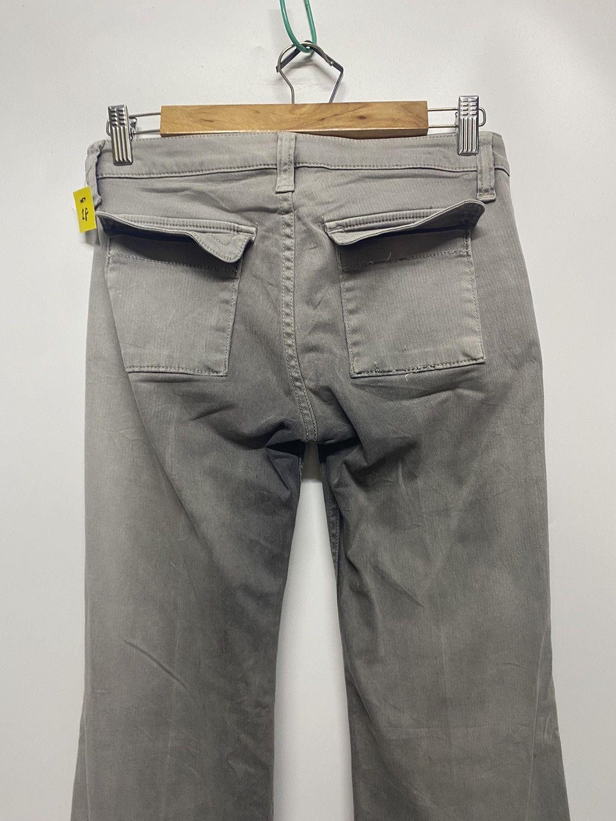 Designer × Japanese Brand RU JEANS FLARED BOOTCUT STRECTH DENIM PANT Size 28" / US 6 / IT 42 - 7 Thumbnail