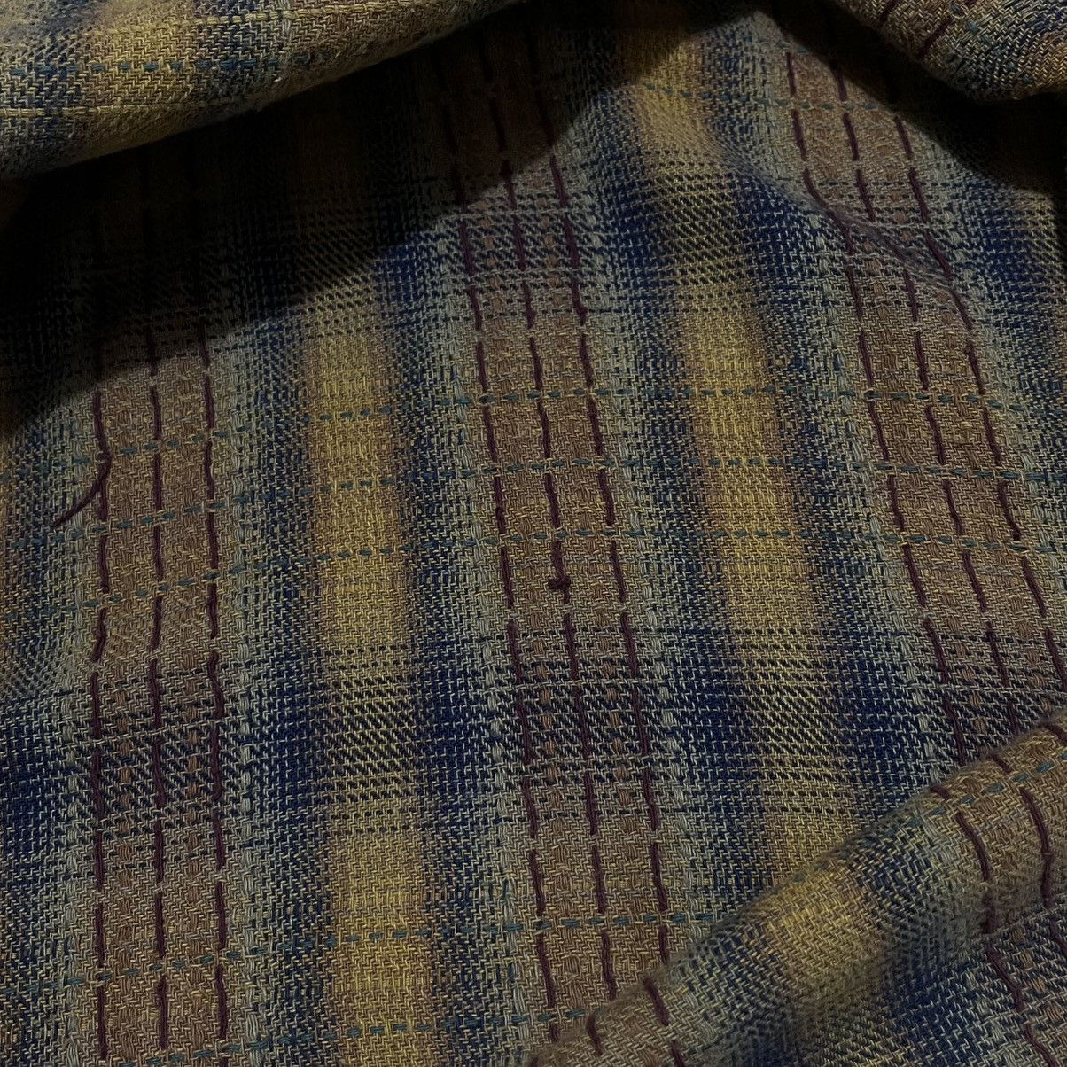 Sugar Cane Sugar cane by Toyo Enterprise Sashiko Flannel Shirt Size US L / EU 52-54 / 3 - 5 Thumbnail