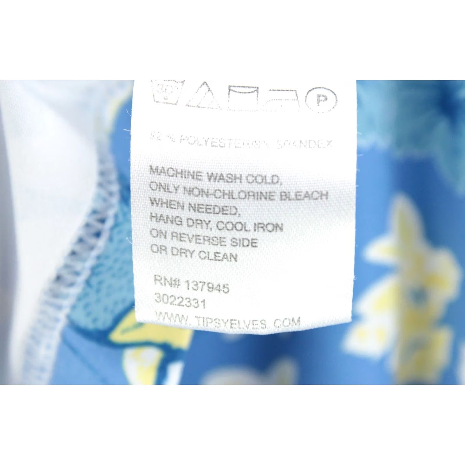 Vintage Tipsy Elves Polo Shirt Mens 2XL Blue Botanics Tropical Golf Toucans Hawaiian Shirt Polo Front Button Collared Short Sleeve Casual Golfwear Mens Size US XXL / EU 58 / 5 - 6 Thumbnail