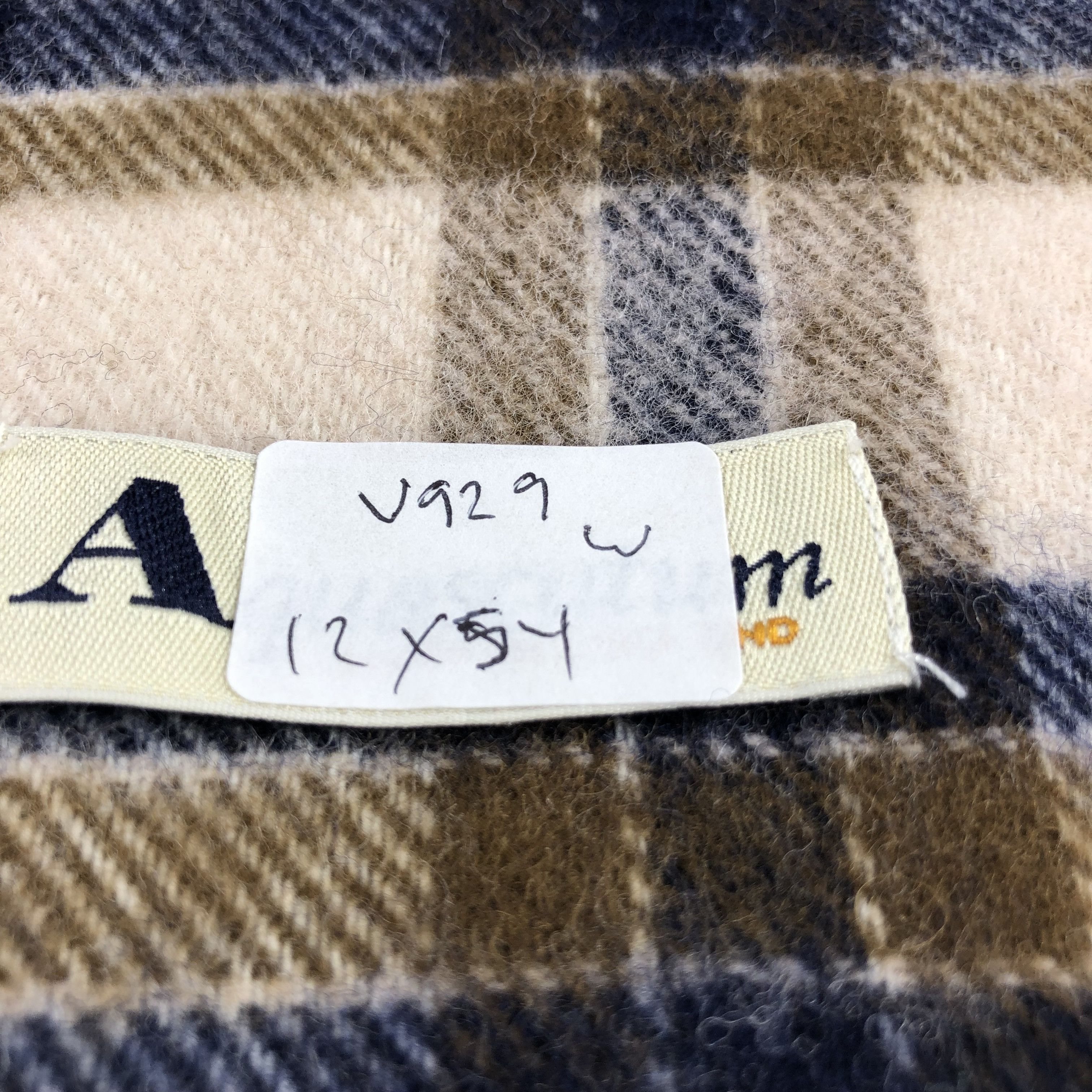 Aquascutum Aquascutum Tartan Wool Scarf Muffler V929 Size ONE SIZE - 7 Thumbnail