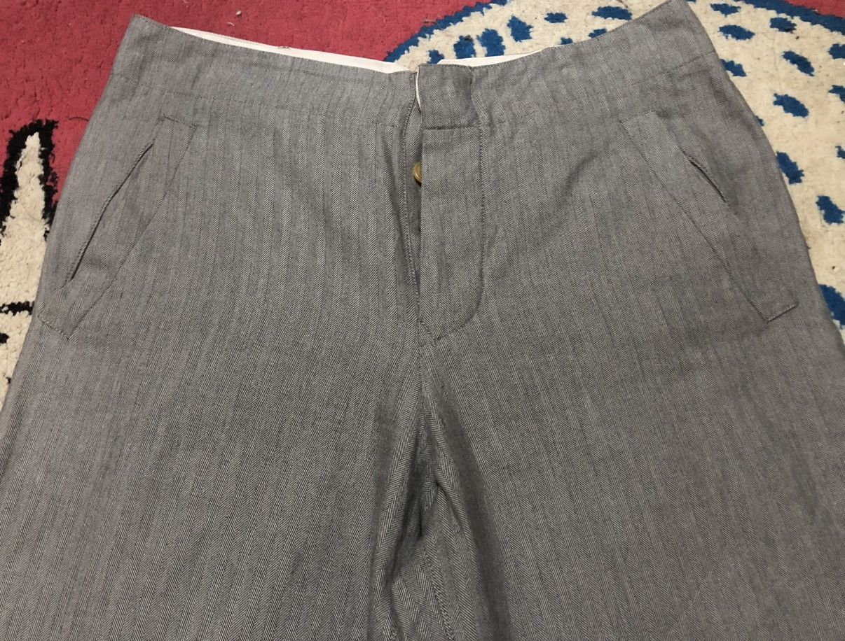 Margaret Howell Rare Vintage Margaret Howell Cotton Herringbone Pants Size 28" / US 6 / IT 42 - 3 Thumbnail
