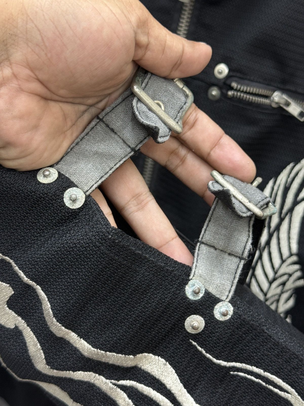 Japanese Brand 💥💥🔥STEALS JAPANESE TRADITION MOTORCYCLE JACKET Size US M / EU 48-50 / 2 - 15 Thumbnail