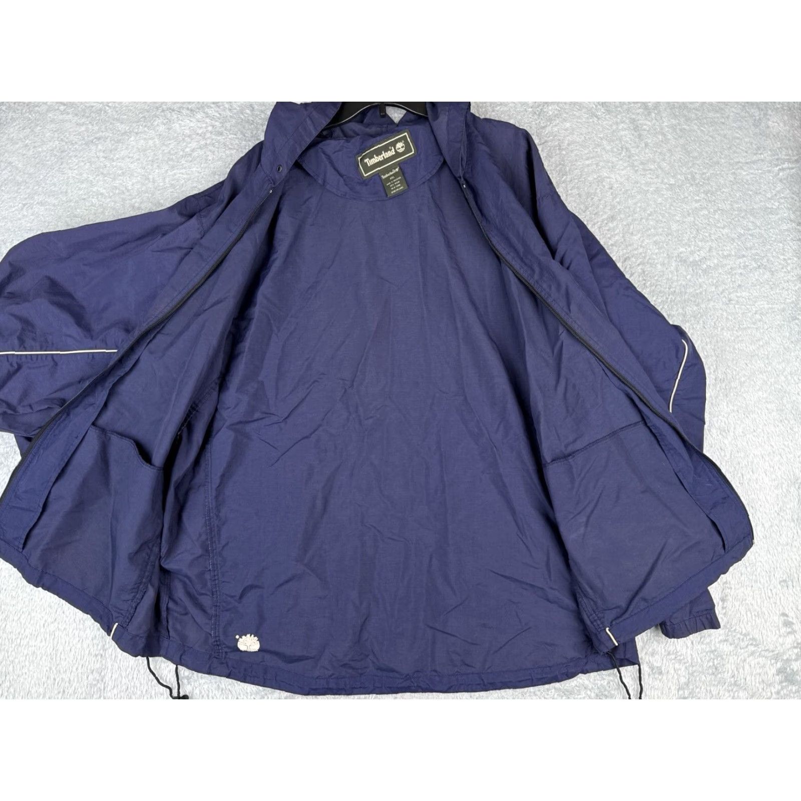 Timberland Timberland Windbreaker Jacket Mens 2XL Blue Hooded Nylon Outdoor Skiing Size US XXL / EU 58 / 5 - 2 Thumbnail