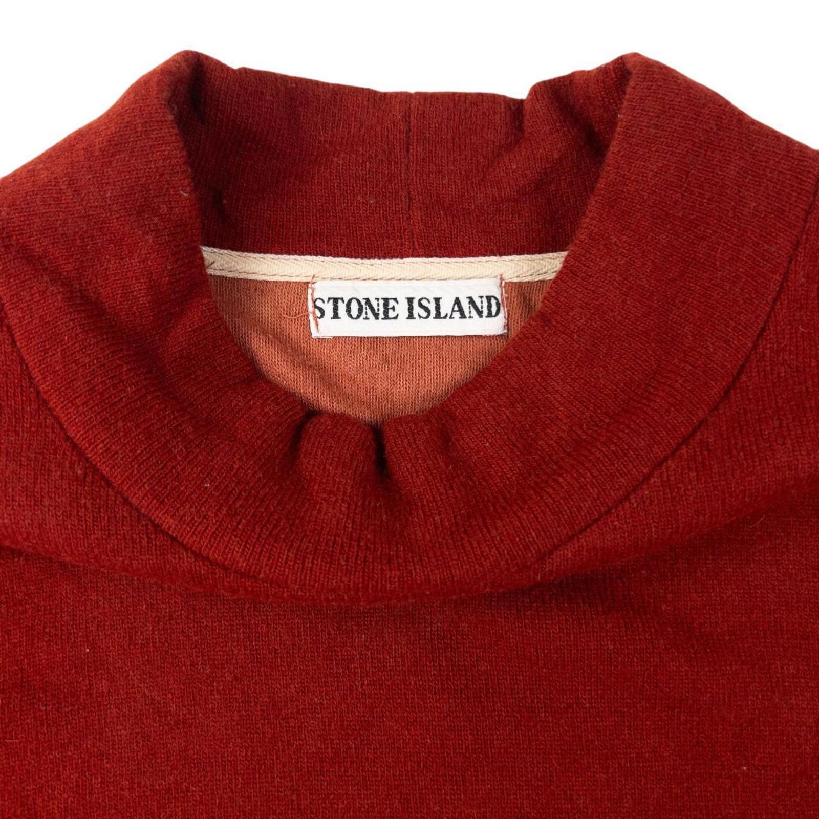 Stone Island Vintage 90s Stone Island Logo Jumper Size L Size US L / EU 52-54 / 3 - 4 Thumbnail