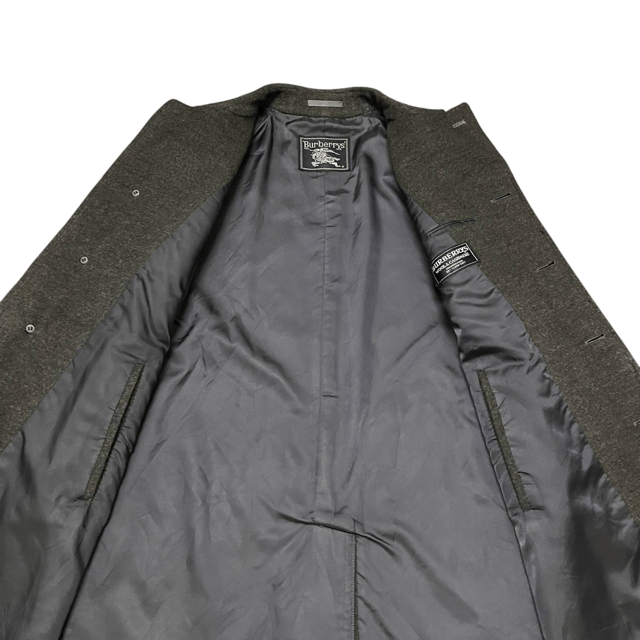 Burberry Vintage Burberry Wool and Cashmere Long Coat Size US M / EU 48-50 / 2 - 6 Thumbnail