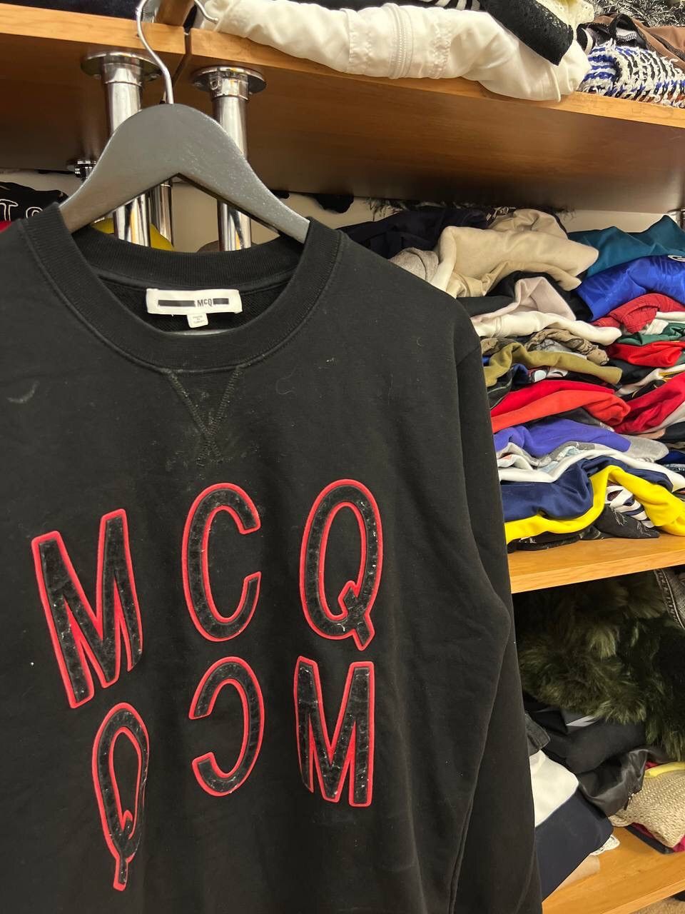 Alexander McQueen Alexander McQueen MCQ Logo Avant Garde Crewneck Luxury Size US M / EU 48-50 / 2 - 3 Thumbnail