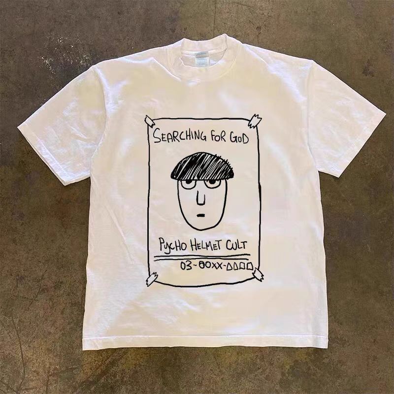 Japanese Brand × Vintage #8 Simple Cartoon Fun Print Short Sleeve T-Shirt Size US M / EU 48-50 / 2 - 3 Thumbnail