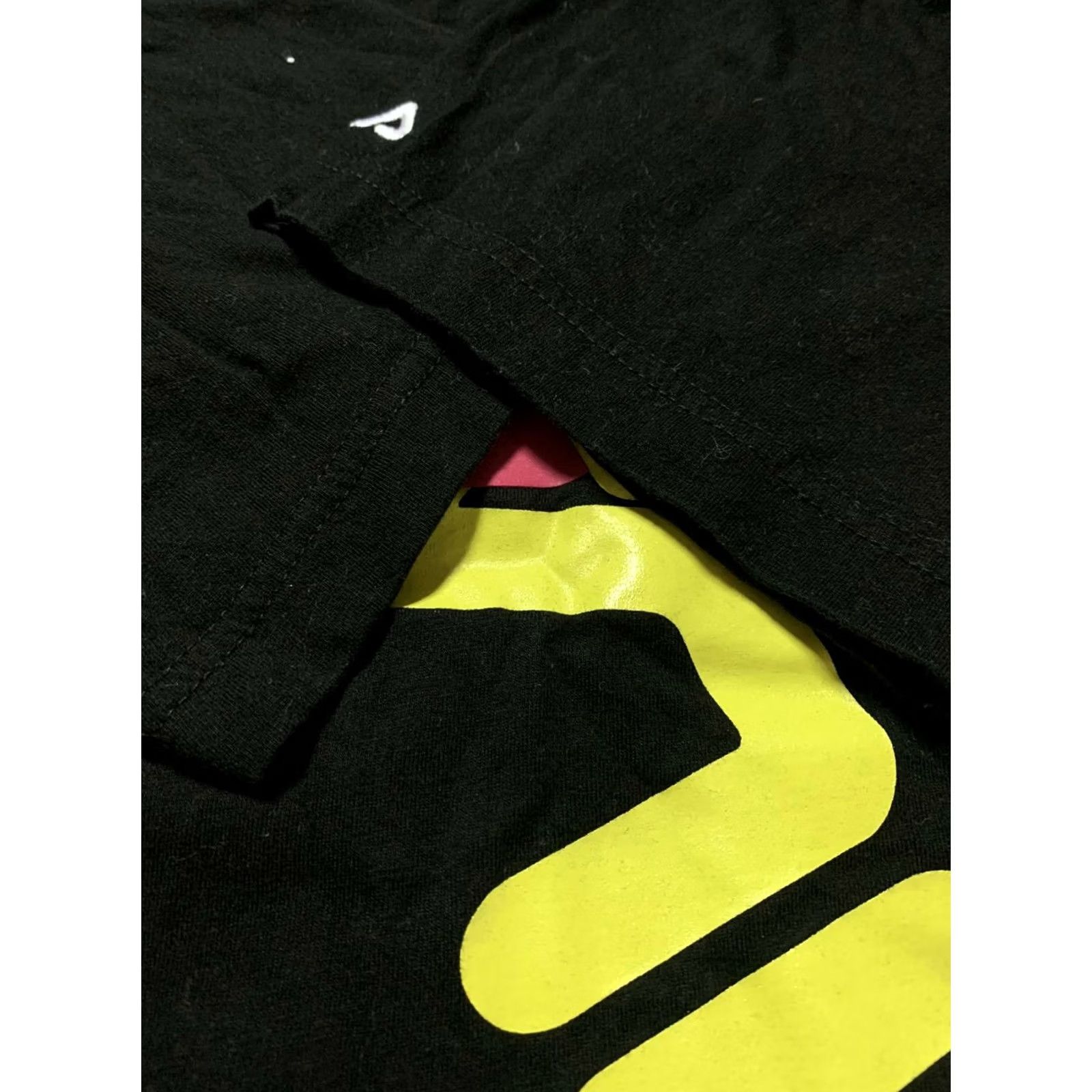 Fila FILA Shirt Mens T-Shirt Jersey Black Medium Size US M / EU 48-50 / 2 - 4 Thumbnail