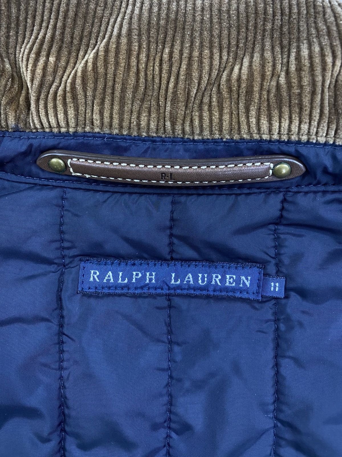 Ralph Lauren × Vintage Vtg 90s Ralph Lauren Country Riders Club Quilted Jacket Size US S / EU 44-46 / 1 - 11 Thumbnail