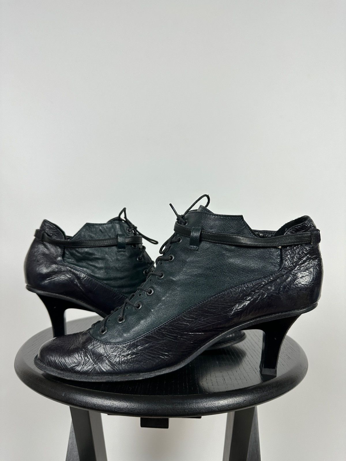 Marithe + Francois Girbaud Vintage Marithe Francois Girbaud Lace Up Ankle Boots Size US 10 / IT 40 - 8 Thumbnail