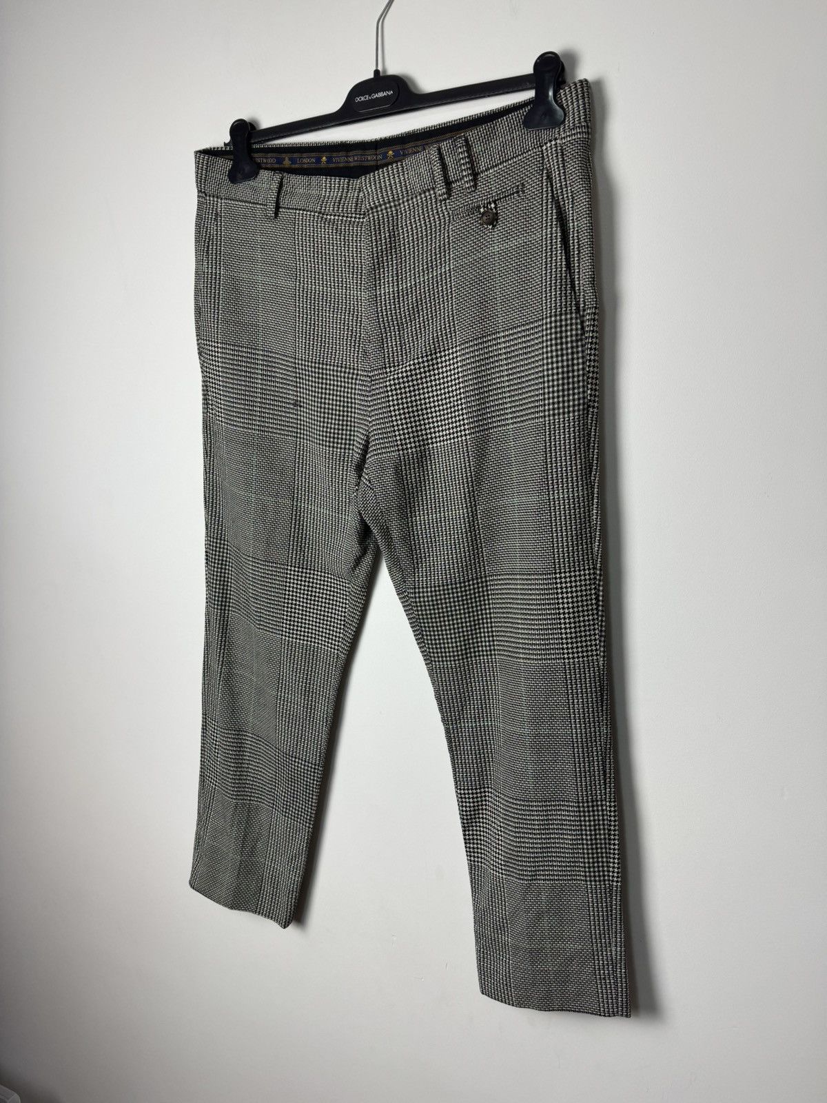 Vivienne Westwood Vivienne Westwood Patchwork Check Tailored Trousers Luxury Size US 33 - 3 Thumbnail