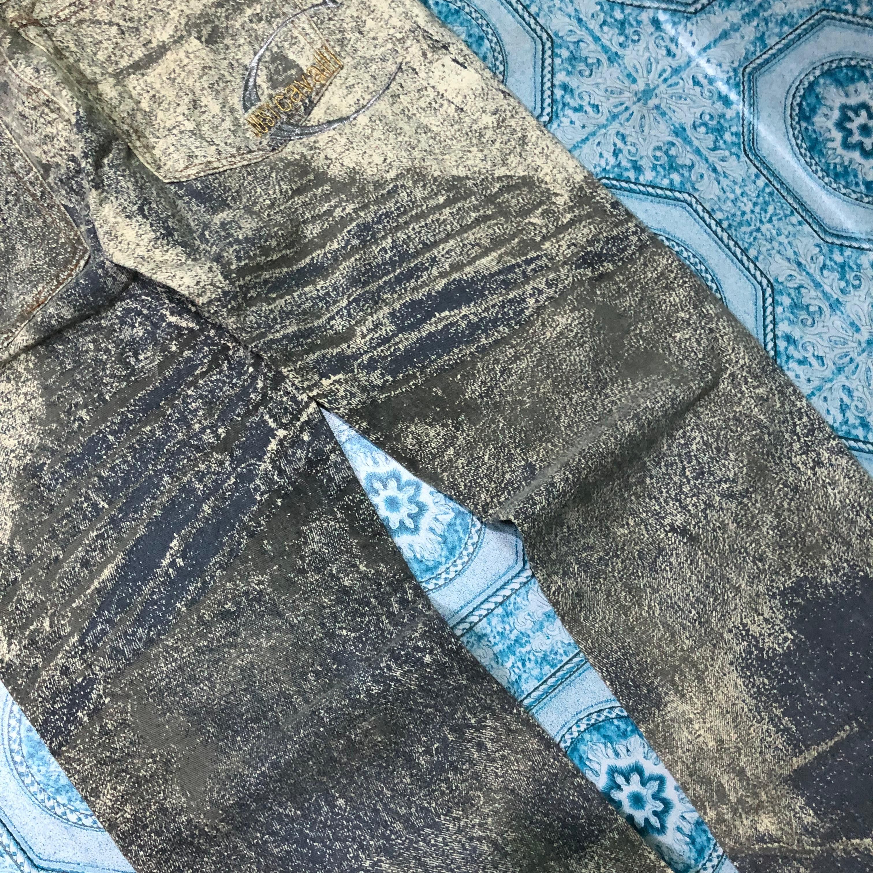 Roberto Cavalli 🔥RARE🔥 Roberto Cavalli Aligator Pattern Size US 32 / EU 48 - 6 Thumbnail