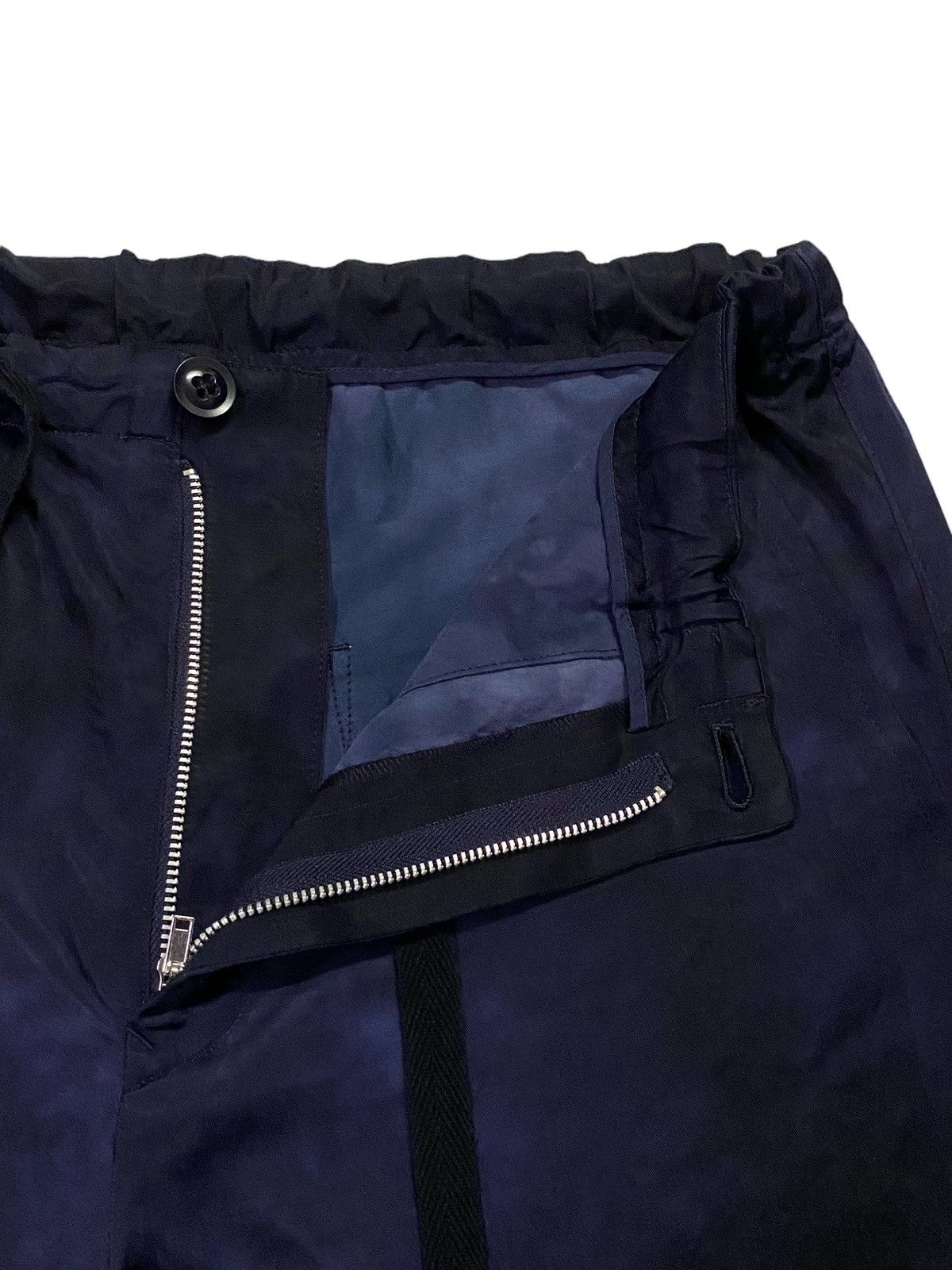Yohji Yamamoto Yohji Yamamoto Uneven Dyeing Belted Trousers Pants Size 30" / US 8 / IT 44 - 15 Thumbnail