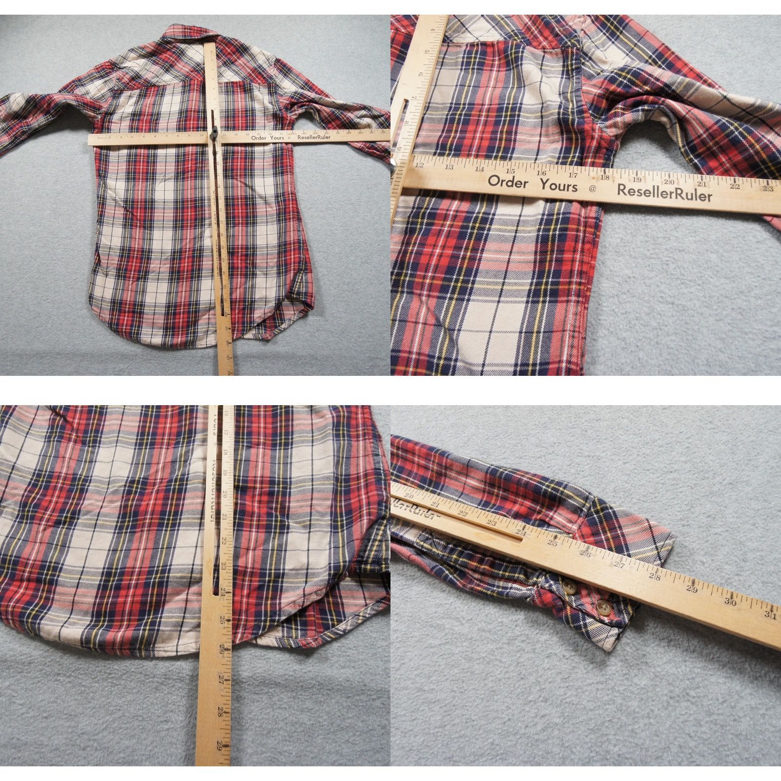 TNA Tna Shirt Womens Red Button Down Long Sleeve Boyfriend Fit Aritzia 2XSmall XXS Size XXS / US 00 / IT 34 - 8 Thumbnail