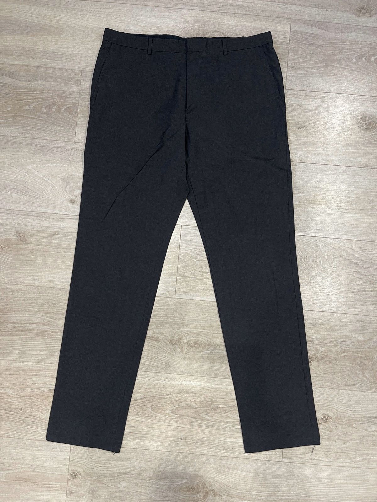 Hugo Boss Hugo boss wool trousers classic pants W36 grey Size US 36 / EU 52 - 1 Thumbnail