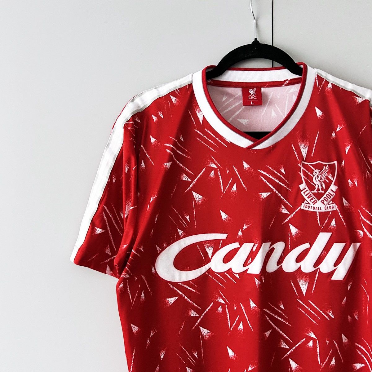 Vintage Jersey Liverpool Retro 1989 1991 Size US L / EU 52-54 / 3 - 2 Thumbnail