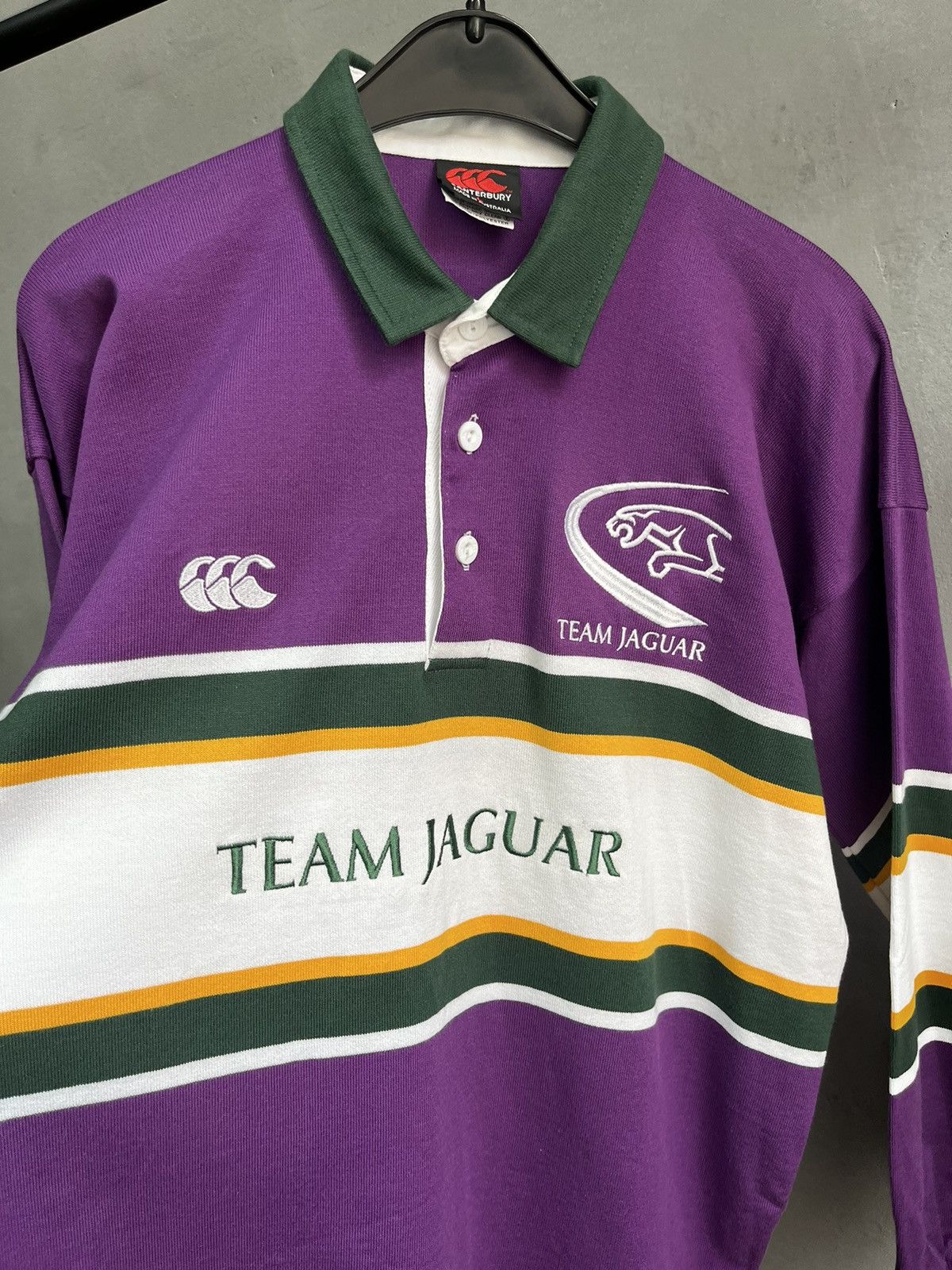 Canterbury of New Zealand × Vintage Rugby team jaguar Size US L / EU 52-54 / 3 - 2 Thumbnail