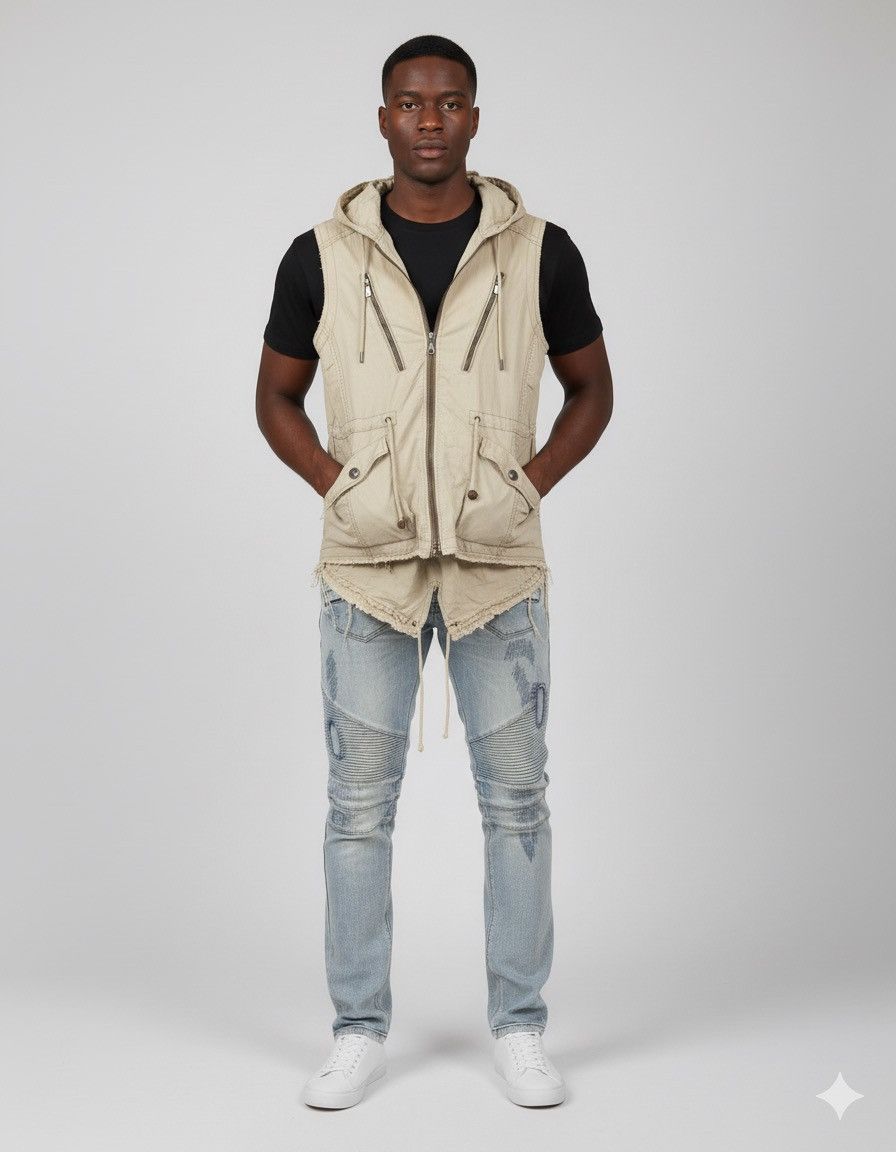 In The Attic 🔥Rare In The Attic Zipper Vest Size US S / EU 44-46 / 1 - 1 Thumbnail