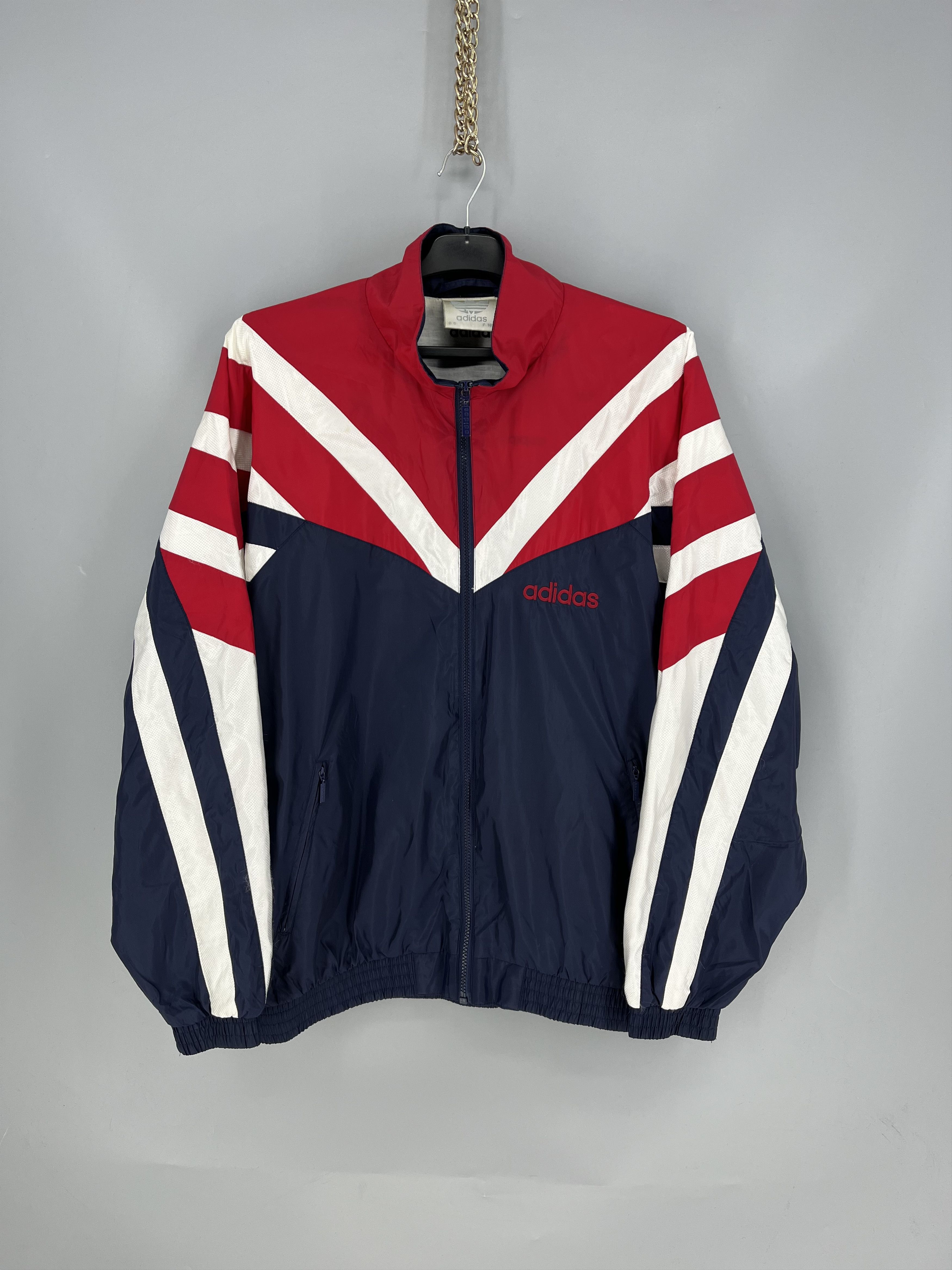 Vintage 90’s adidas RETRO Y2K BIG logo TRACK JACKET Size US M / EU 48-50 / 2 - 1 Thumbnail