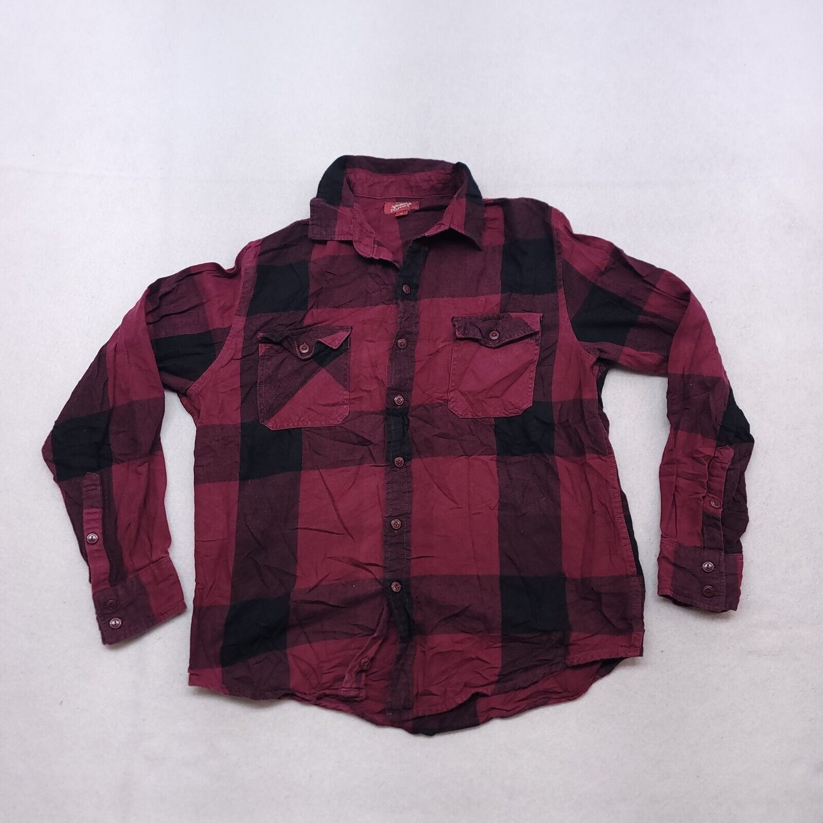 Arizona Jean Co. Arizona Jean Co Buffalo Check Flannel Shirt Mens Size M Red Size US M / EU 48-50 / 2 - 2 Thumbnail