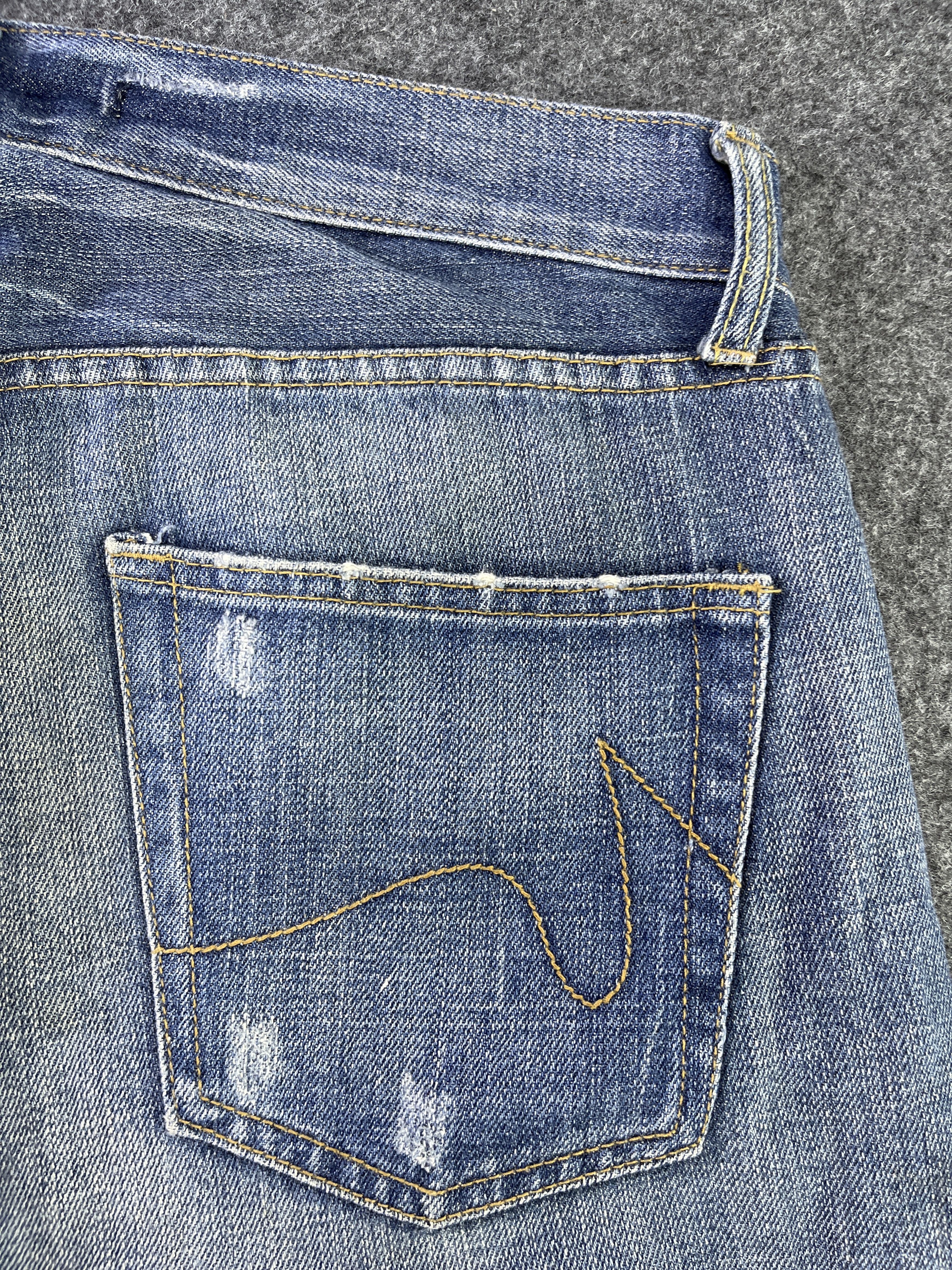 Japanese Brand Savignac 'de Denim Distressed Jeans - J956 Size US 34 / EU 50 - 5 Thumbnail