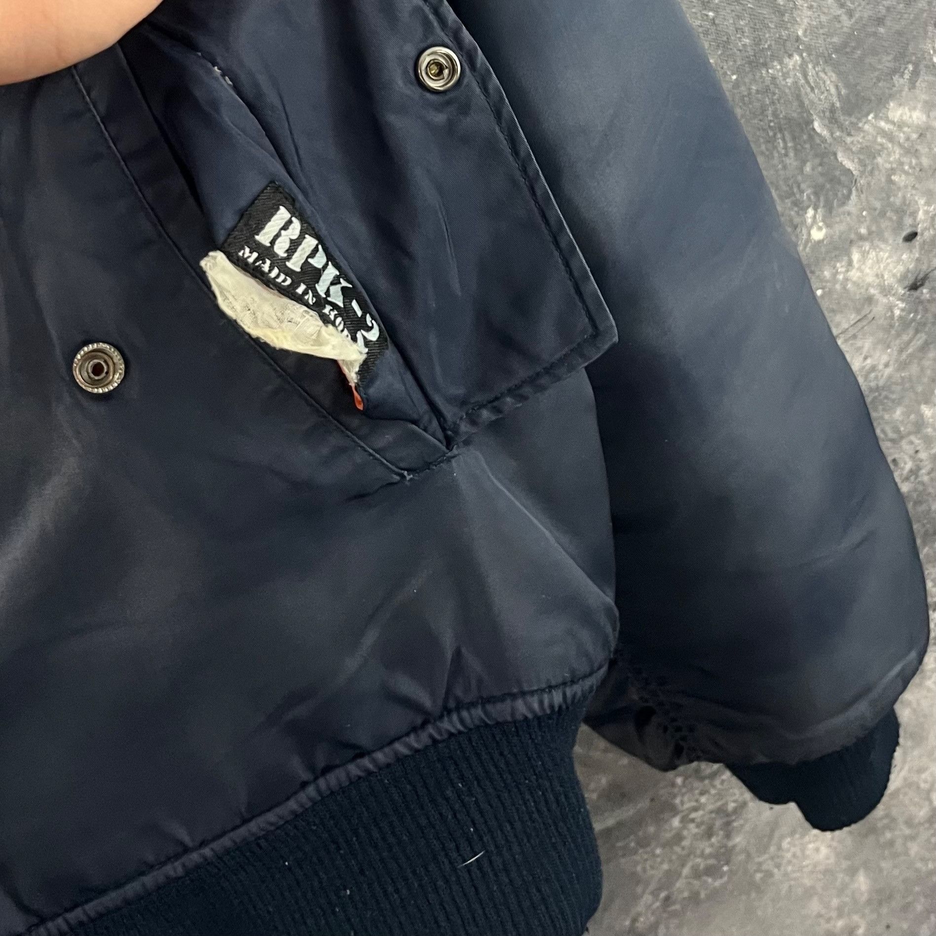 Vintage Vintage 80’s Reversible Military bomber Size US L / EU 52-54 / 3 - 4 Thumbnail