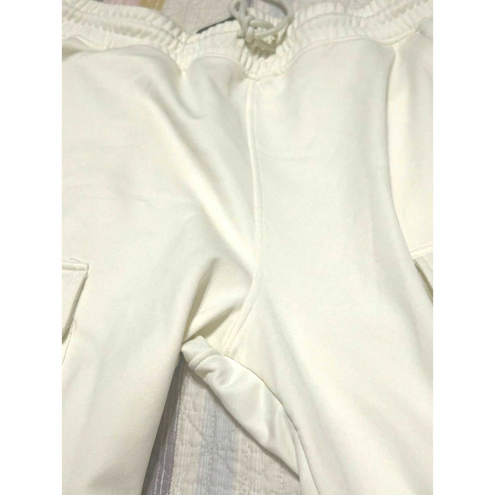 Other Publik Brand Stacked Fleece Pants Mens 2XL White Cargo Size US 36 / EU 52 - 12 Thumbnail