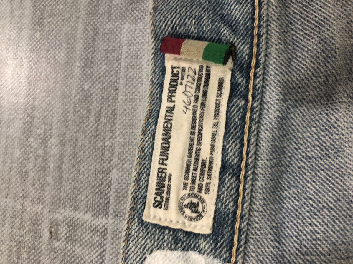 FDMTL × Vintage Vintage Scanner Fundamental Flare Jeans Disteressed Size US 35 - 20 Thumbnail