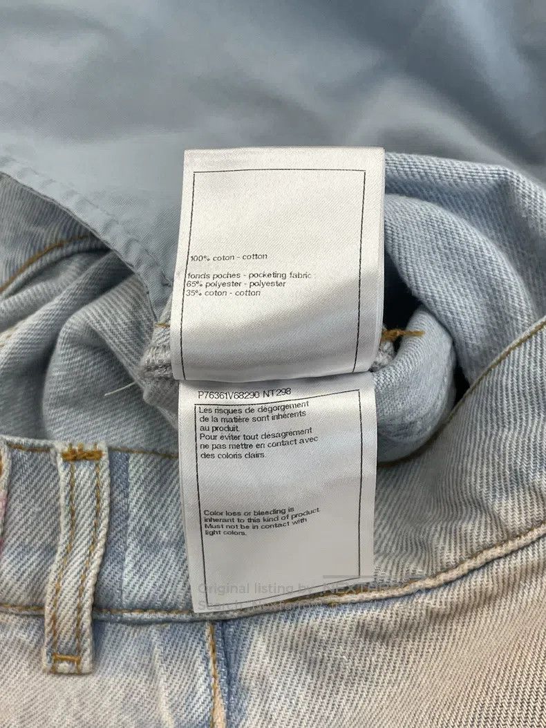 Chanel Chanel Orange gradient wide-leg jeans Size 24" / US 00 / IT 34 - 7 Thumbnail
