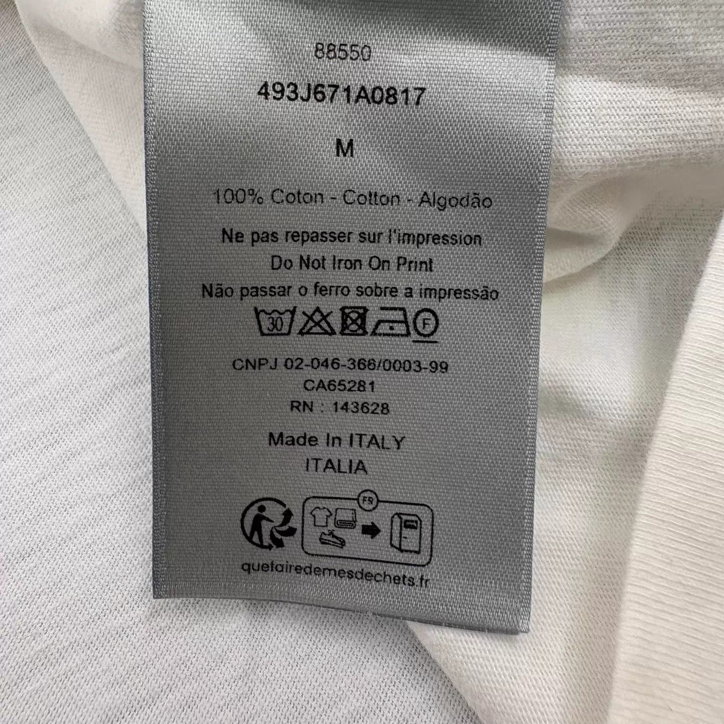 Dior Dior Botanical Specimen Print Short Sleeve Tee M Size US M / EU 48-50 / 2 - 7 Thumbnail