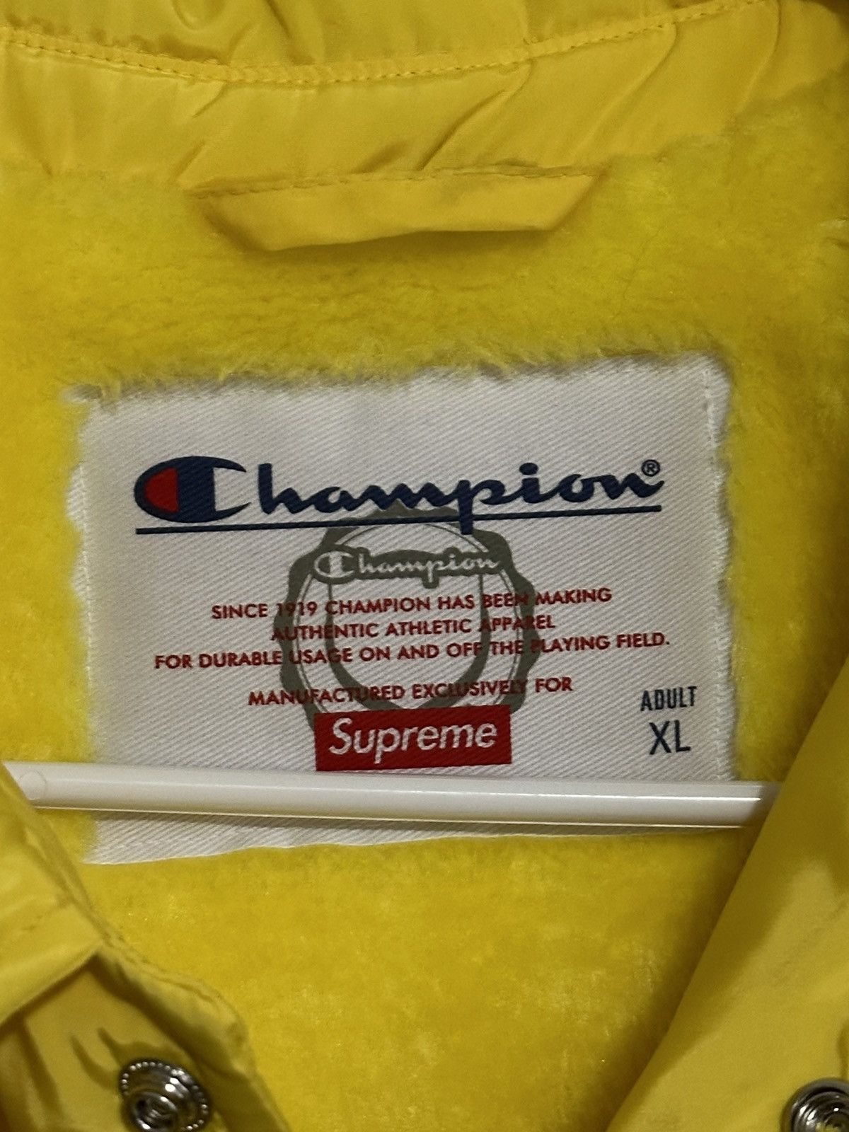 Champion × Supreme Supreme Champion Label Coaches Jacket Size US XL / EU 56 / 4 - 9 Thumbnail