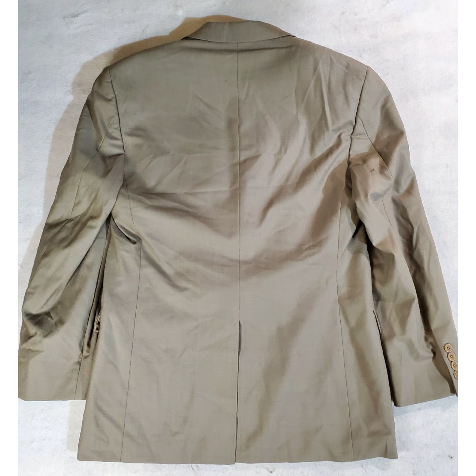 Brooks Brothers Brooks Brothers 346 Signature Beige Stretch Blazer Sport Coat Jacket Mens Sz 40R Size 40R - 6 Thumbnail