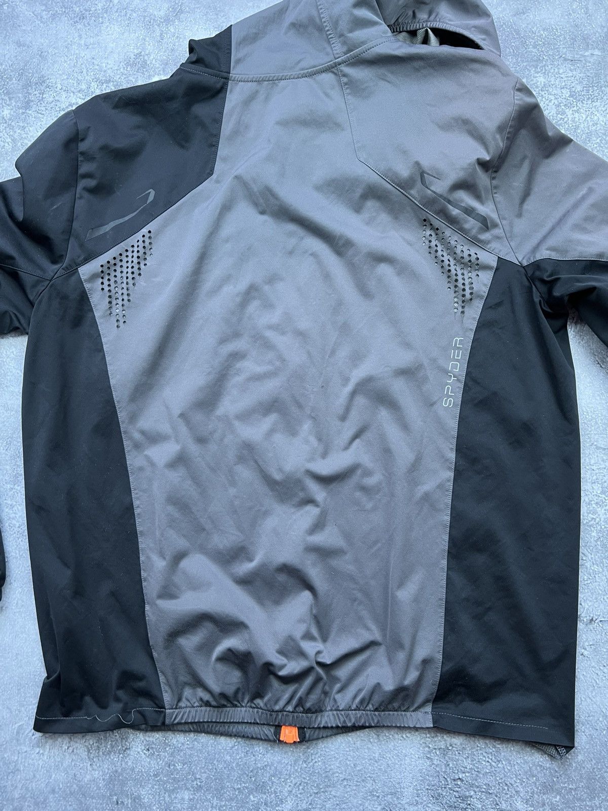 Spyder Spyder Mens Grey Running Jacket Light Size US L / EU 52-54 / 3 - 9 Thumbnail