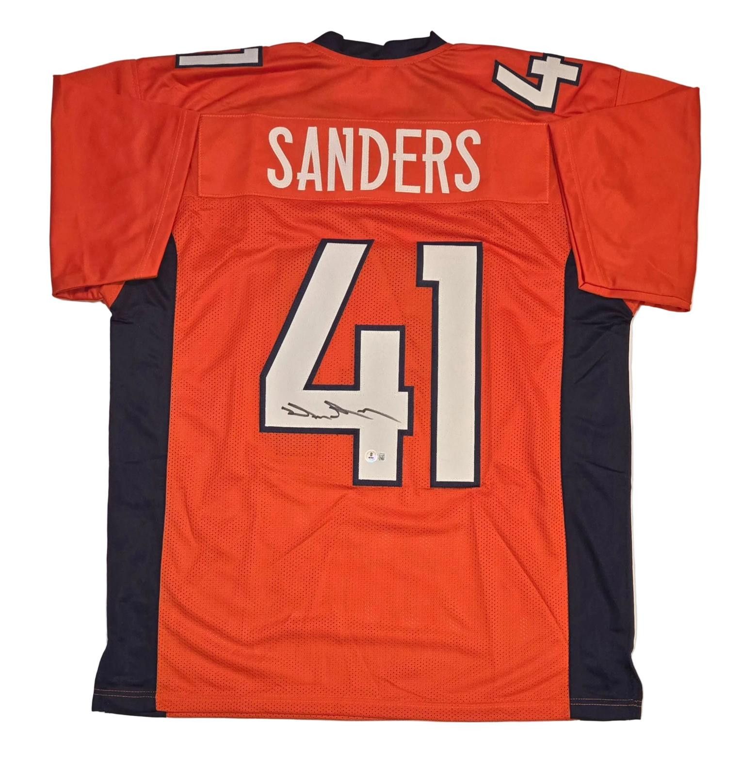 Other Drew Sanders Broncos Signed Football Jersey Hologram (XL) Size ONE SIZE - 2 Thumbnail