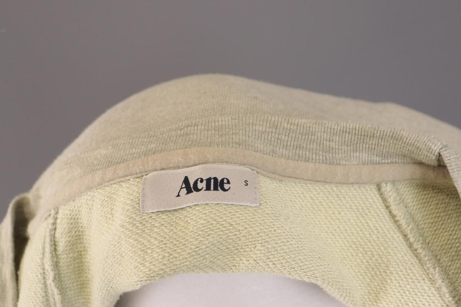 Acne Studios Acne Beige Boat Neck Jumper Sweatshirt Size S Size S / US 4 / IT 40 - 12 Thumbnail
