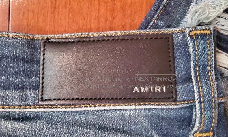 Amiri Amiri Classic heavily destroyed art patchwork blue jeans s Size US 32 / EU 48 - 3 Thumbnail