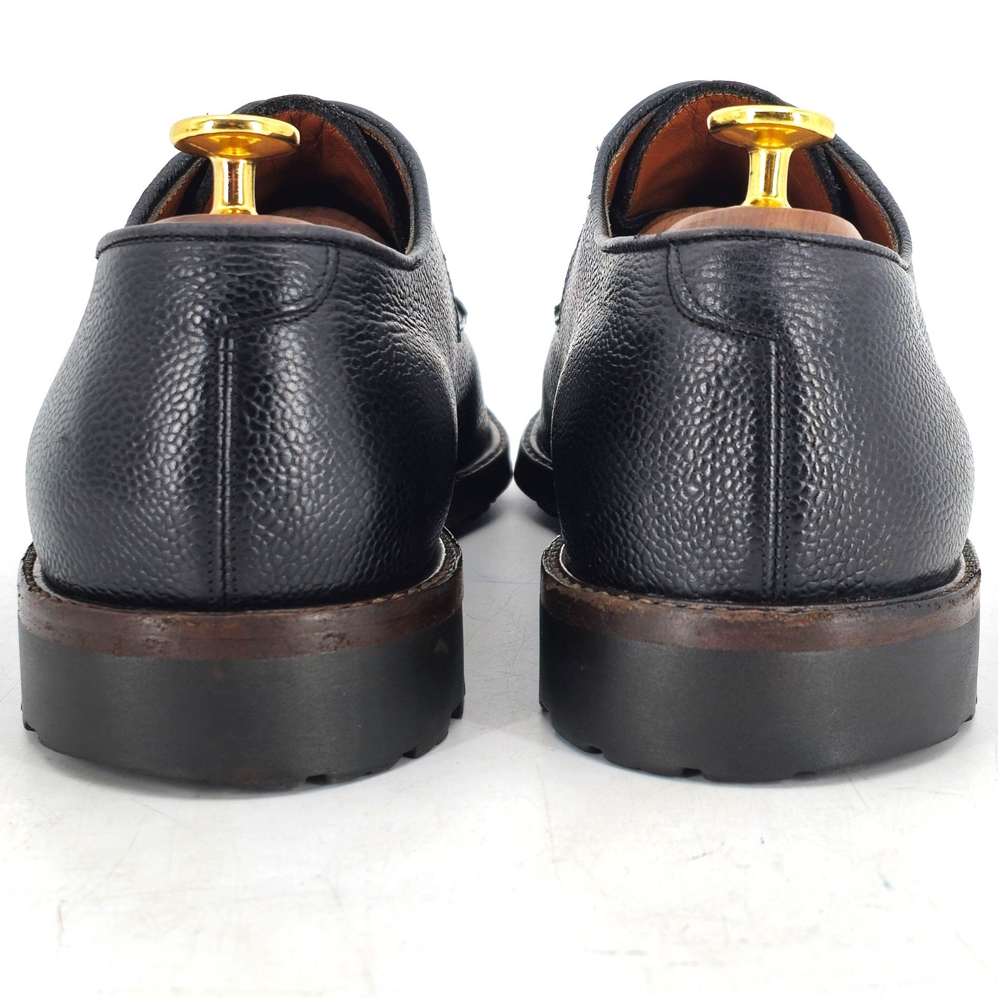 Salvatore Ferragamo Vintage Salvatore Ferragamo Italy Men 9.5 Black Leather Shoe Size US 9.5 / EU 42-43 - 4 Thumbnail