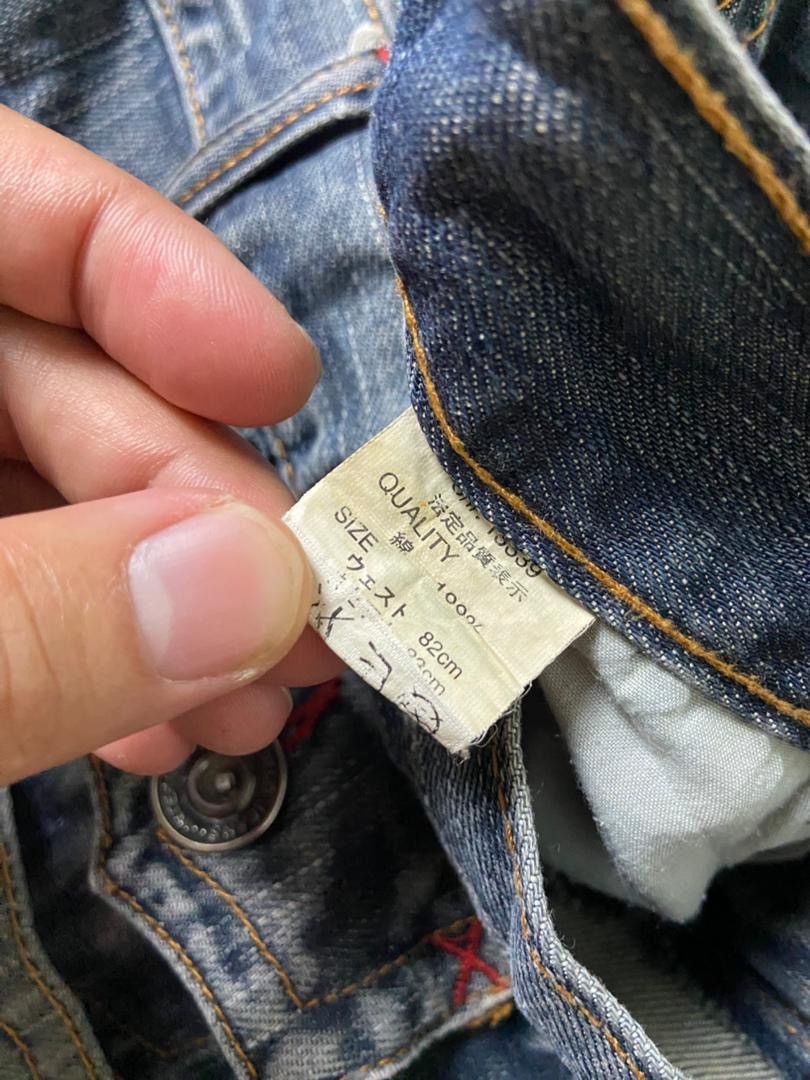 Japanese Brand ANTFUI World Brand Distressed Jeans (186) Size US 32 / EU 48 - 5 Thumbnail