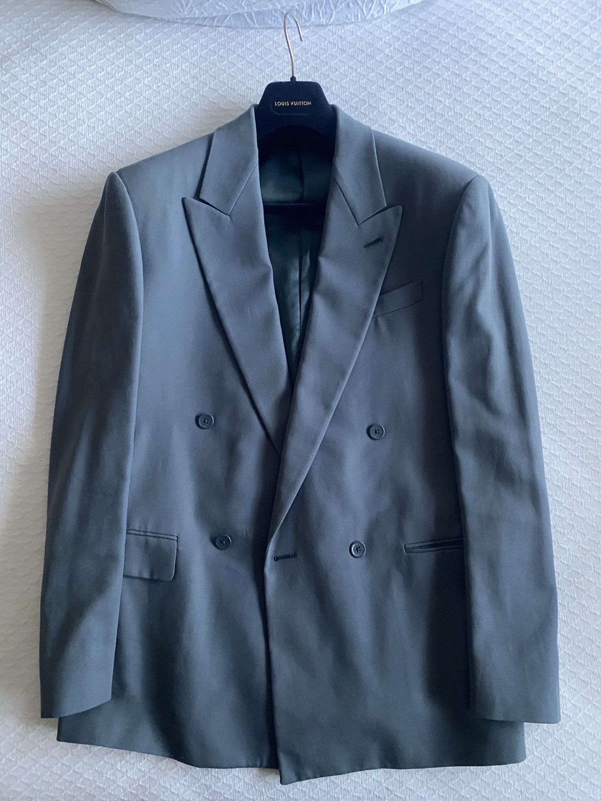 Louis Vuitton Louis Vuitton Pont Neuf & Notre Dame Embroided Blazer Size 48R - 3 Thumbnail