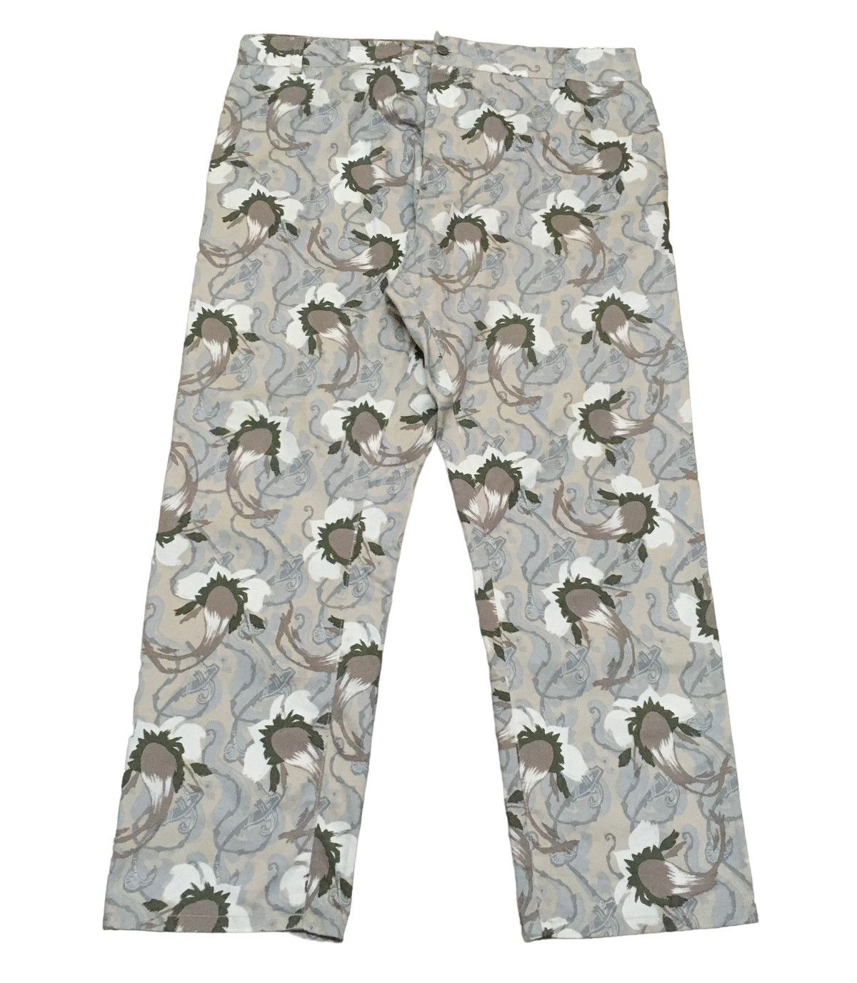 Image of Vintage Vivienne Westwood Paisley Bodage Pants 1990S, Men's (Size 41)