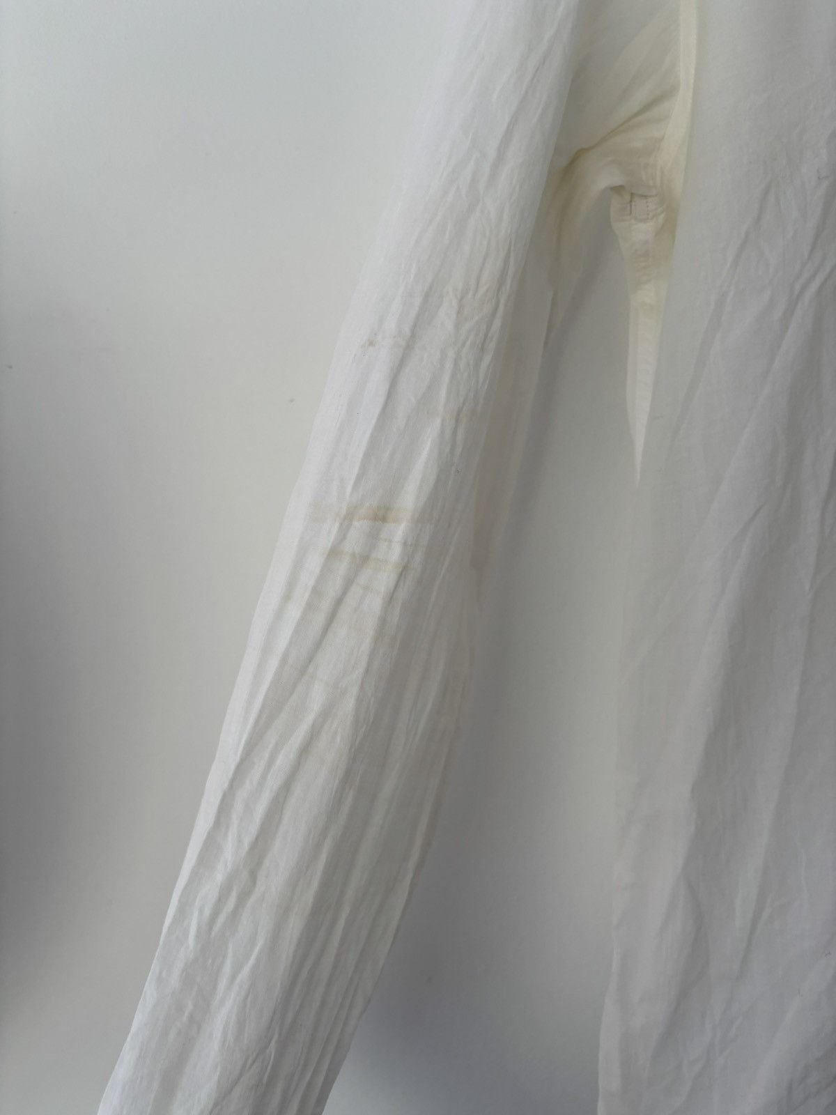 Ann Demeulemeester Ann Demeulemeester High Collar Shirt Size US XXS / EU 40 - 10 Thumbnail