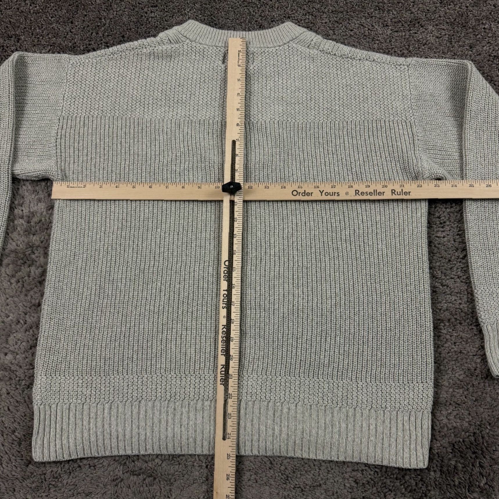 Vintage RedHead Mens Large L Beige Knit Crewneck Sweater Long Sleeve Pullover Casual Winter Fall Size US L / EU 52-54 / 3 - 4 Thumbnail