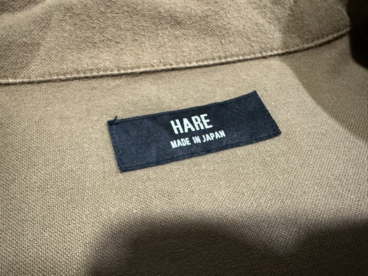 Designer × HARE × Japanese Brand 🔥Hare Loose Shirt Long Sleeve Japanese Style Size US XL / EU 56 / 4 - 13 Thumbnail